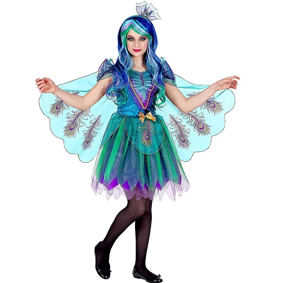 Disfraz infantil Widmann de pavo real, talla 116