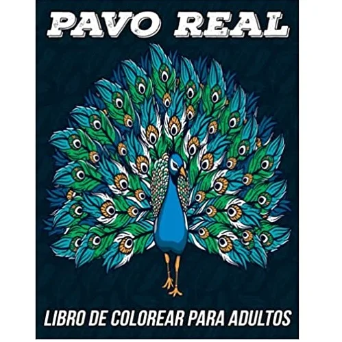 Pavo real: libro para colorear de Mateo Crafts Edición