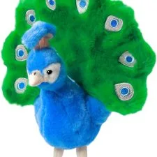 Carl Dick pavo real de peluche 3055