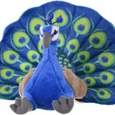 Wild Republic Cuddlekins pavo real de peluche 13812