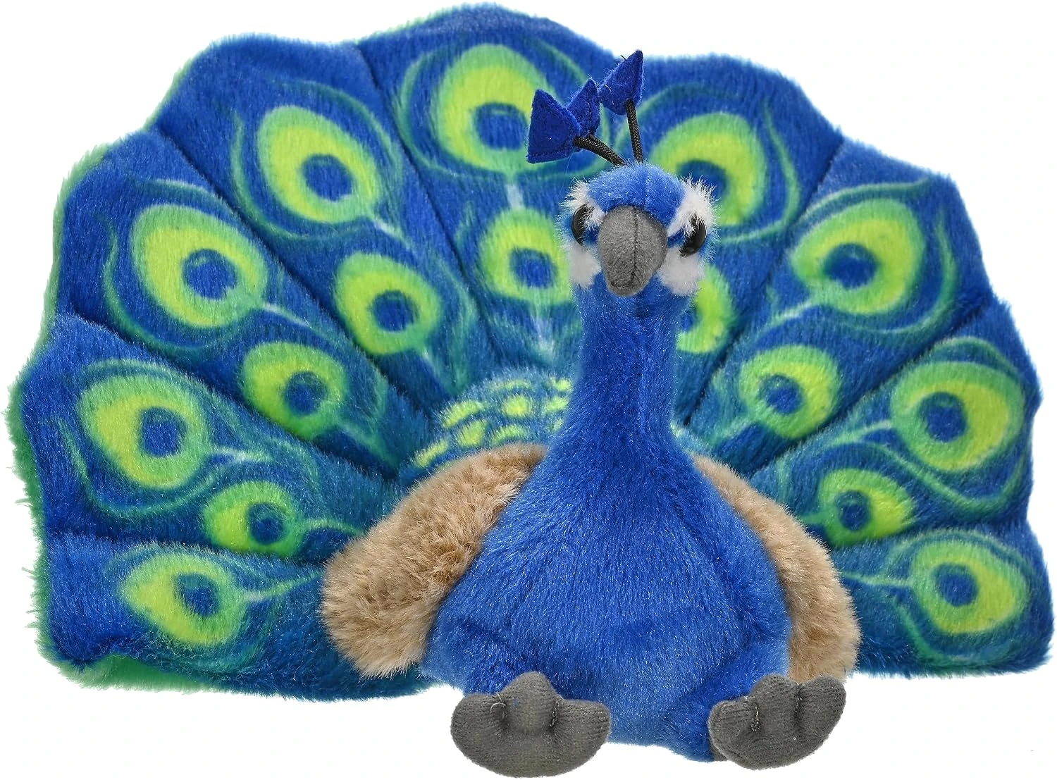 Peluche Wild Republic Cuddlekins Mini · pavo real