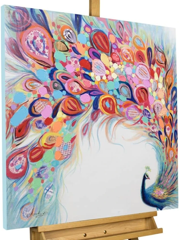 Cuadro KunstLoft Colorido orgullo · 80 × 80 cm