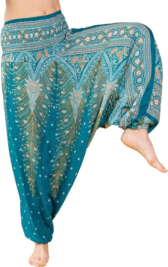 Pantalón PANASIAM Aladino Peacock · Azul / XL