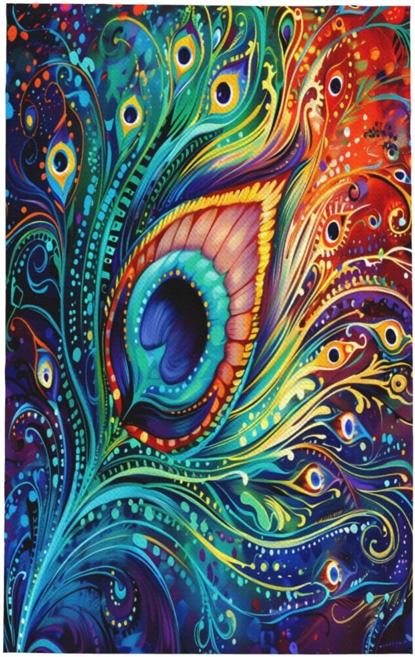 Paño Entemne de gran ocelo multicolor