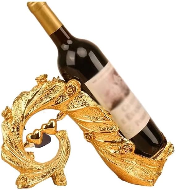Botellero zhangrui1888 de pavo real en espiral · acabado Gold
